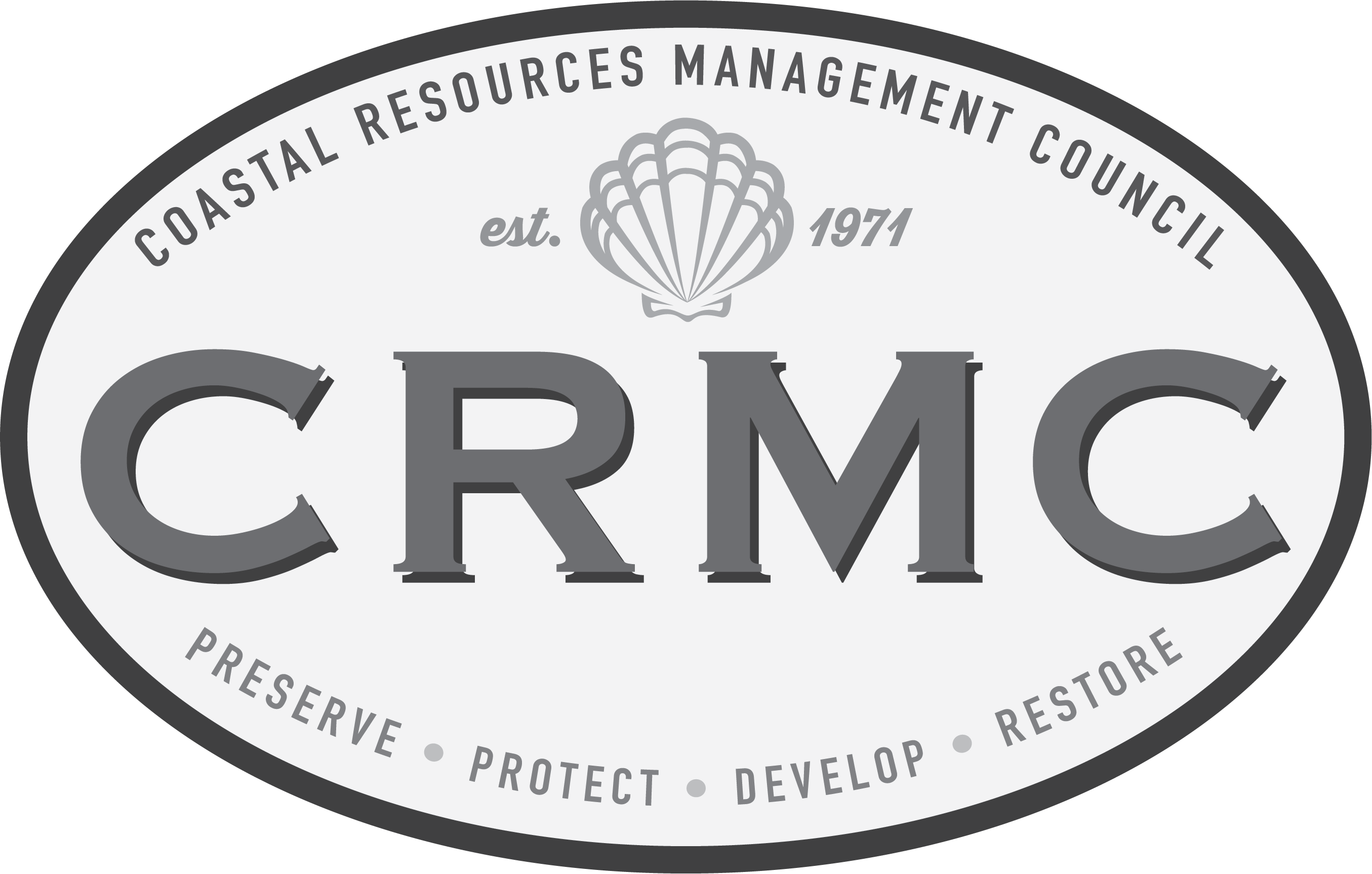 CRMC logo black and white