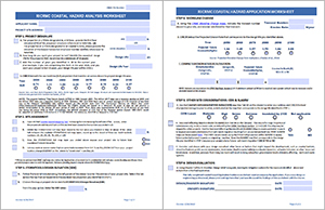 Thumbnail image of the application worksheet