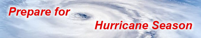 Prepare for hurricane season