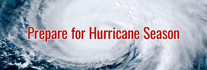Hurricane from space