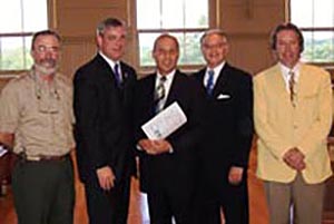 Officials who signed the letter of commitment