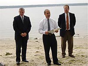 Mayor and CRMC officials