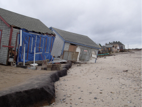 Damage at Carpenter’s Beach