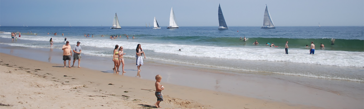 Beach scene