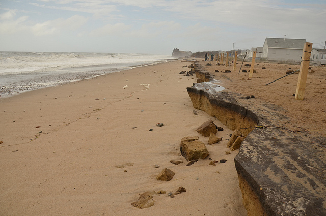 Extensive erosion in Matunuck, R.I.