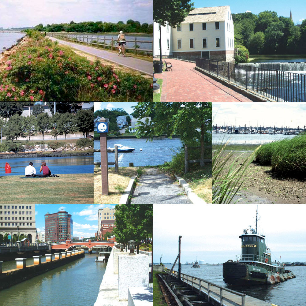 Collage of Metro Bay scenes